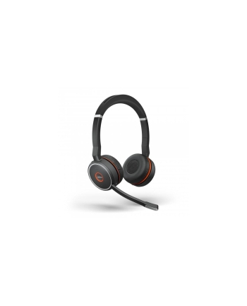 Jabra 7599-848-109 Evolve 75 Zestaw słuchawkowy Przewodowy i Bezprzewodowy Opaska na głowę Połączenia/muzyka Bluetooth Czarny