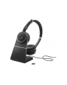 Jabra 7599-848-199 Evolve 75 Zestaw słuchawkowy Przewodowy i Bezprzewodowy Opaska na głowę Połączenia/muzyka Bluetooth Podstawka do ładowania Czarny - nr 15