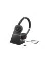 Jabra 7599-848-199 Evolve 75 Zestaw słuchawkowy Przewodowy i Bezprzewodowy Opaska na głowę Połączenia/muzyka Bluetooth Podstawka do ładowania Czarny - nr 17