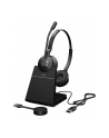 Jabra 9559-415-111 Engage 55 Zestaw słuchawkowy Bezprzewodowy Opaska na głowę Biuro/centrum telefoniczne Bluetooth Podstawka do ładowania Czarny - nr 3