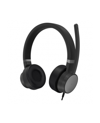 Lenovo 4XD1C99223 Go Wired ANC Zestaw słuchawkowy Przewodowa Opaska na głowę Car/Home office USB Type-C Czarny