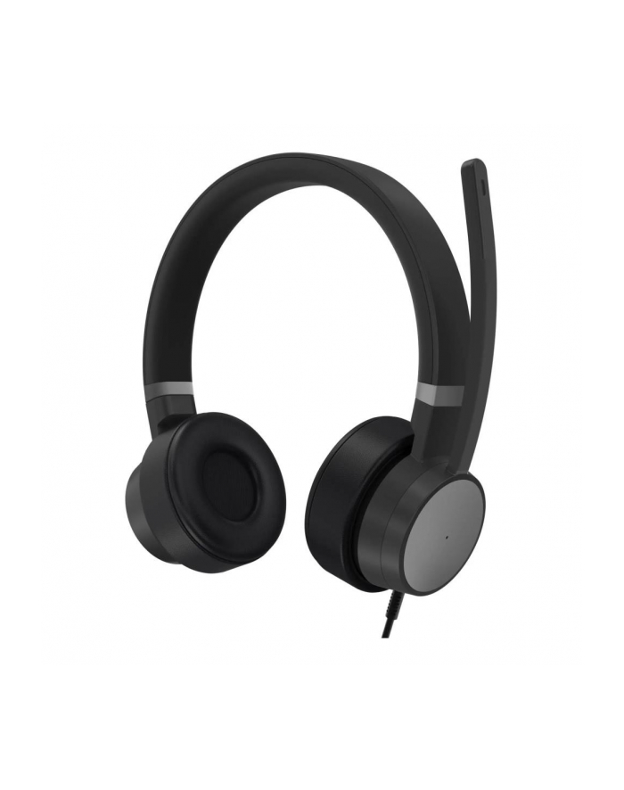 Lenovo 4XD1C99223 Go Wired ANC Zestaw słuchawkowy Przewodowa Opaska na głowę Car/Home office USB Type-C Czarny główny