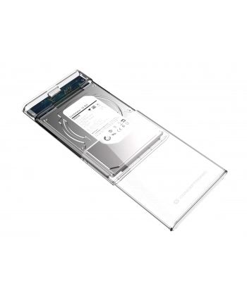 Conceptronic DANTE03T obudowa do dysków twardych Obudowa HDD/SSD Przezroczysty 2.5'
