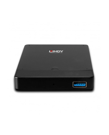 Lindy 43331 obudowa do dysków twardych Obudowa HDD/SSD Czarny 2.5'