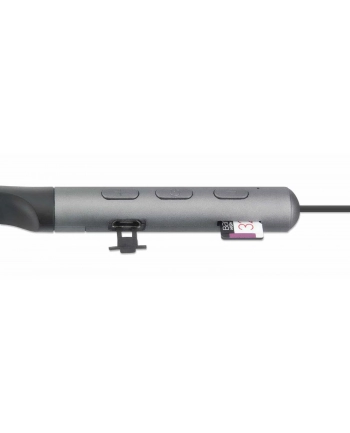Manhattan 179805 słuchawki/zestaw słuchawkowy Bezprzewodowy Douszny Połączenia/muzyka Micro-USB Bluetooth Czarny