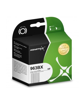 ASARTO TUSZ DO HP 963BX 3JA30AE 2000 STR BLACK