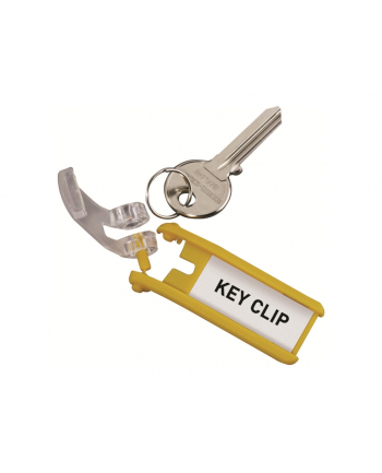 ZAWIESZKI NA KLUCZE DURABLE ŻÓŁTY 6SZT