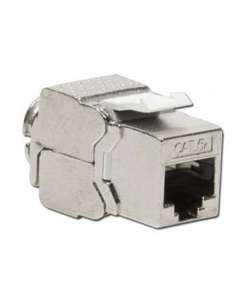 INTELLINET Cat6a Keystone Jack RJ45 10 Gigabit toolless slim