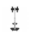 TECHLY Floor Stand with Shelf Trolley TV LCD/LED/Plasma 37-70inch Silver - nr 53
