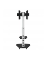 TECHLY Floor Stand with Shelf Trolley TV LCD/LED/Plasma 37-70inch Silver - nr 6