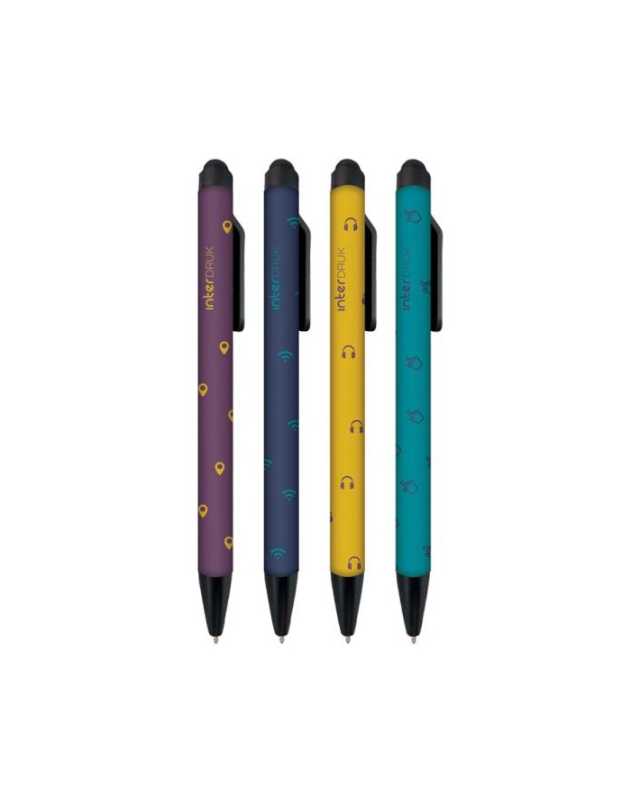 Długopis ICON 24szt Interdruk mix cena za 1 szt główny