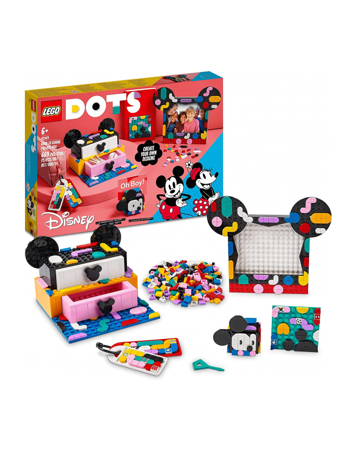 LEGO 41964 DOTS Mickey Mouse 'amp; Minnie Mouse Back To School Project Box p4 główny