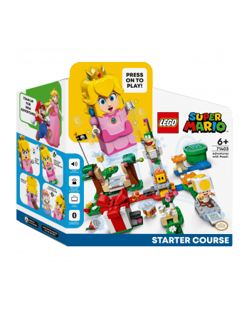 LEGO 71403 SUPER MARIO Przygody z Peach — zestaw startowy p4