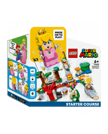 LEGO 71403 SUPER MARIO Przygody z Peach — zestaw startowy p4
