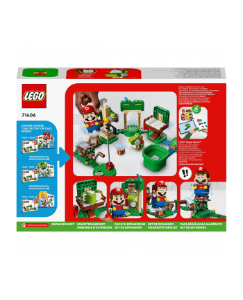 LEGO 71406 SUPER MARIO Dom prezentów Yoshiego — zestaw rozszerzający p6