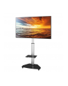 TECHLY Floor Stand with Shelf Trolley TV LCD/LED/Plasma 37-70inch Silver - nr 12