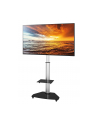 TECHLY Floor Stand with Shelf Trolley TV LCD/LED/Plasma 37-70inch Silver - nr 1