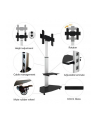 TECHLY Floor Stand with Shelf Trolley TV LCD/LED/Plasma 37-70inch Silver - nr 40