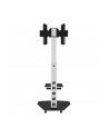 TECHLY Floor Stand with Shelf Trolley TV LCD/LED/Plasma 37-70inch Silver - nr 44