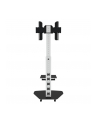 TECHLY Floor Stand with Shelf Trolley TV LCD/LED/Plasma 37-70inch Silver - nr 53
