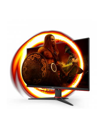 aoc Monitor 24G2SPAE 23.8 cala IPS 165Hz HDMIx2 DP Głośniki