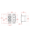 rdl DD-BN31 - montowany na ścianie dwukierunkowy interfejs Mic/Line Dante 4 x 4 - nr 2