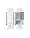 rdl D-NLC1 - sieciowy panel zdalnego sterowania z diodami LED, Dante, kolor biały - nr 1