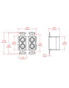 rdl DD-BN22 - montowany na ścianie dwukierunkowy interfejs Mic/Line Dante 2 x 2 - nr 2