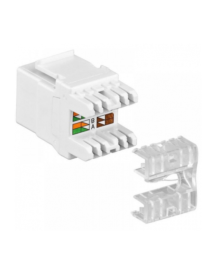 INTELLINET Cat5e Keystone Jack RJ45 UTP LSA Kolor: BIAŁY główny