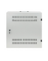 INTELLINET Low-Profile 19inch Wall Mount Cabinet with 4U Horizontal and 2U Vertical Rails 170mm 6.7 in depth grey RAL7035 - nr 21