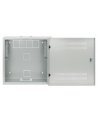 INTELLINET Low-Profile 19inch Wall Mount Cabinet with 4U Horizontal and 2U Vertical Rails 170mm 6.7 in depth grey RAL7035 - nr 23