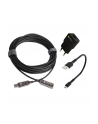 TECHLY USB 3.2 SuperSpeed AOC Fiber Optic Cable USB A M/F 20m Black - nr 13