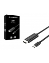 Conceptronic ABBY04B adapter kablowy 2 m USB Type-C HDMI - nr 2