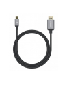 Manhattan 153591 adapter kablowy 1 m HDMI Typu A (Standard) USB Type-C Czarny, Szary - nr 12