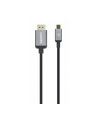 Manhattan 153591 adapter kablowy 1 m HDMI Typu A (Standard) USB Type-C Czarny, Szary - nr 20