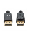 Manhattan 355575 kabel DisplayPort 2 m Czarny - nr 1