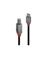 Lindy ANTHRA LINE 36941 - KABEL USB 2.0 C-B – 1M / SZARY - nr 7