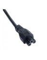 AKYGA Kabel zasilający do notebooka AK-NB-09A koniczynka CCA IEC C5 / C14 1.5 m - nr 2