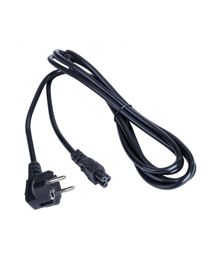 AKYGA Kabel zasilający do notebooka AK-NB-10A koniczynka CCA CEE 7/7 / IEC C5 3 m główny