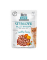 Brit Care Cat Fillets In Gravy Sterilized Rabbit 85g - nr 1