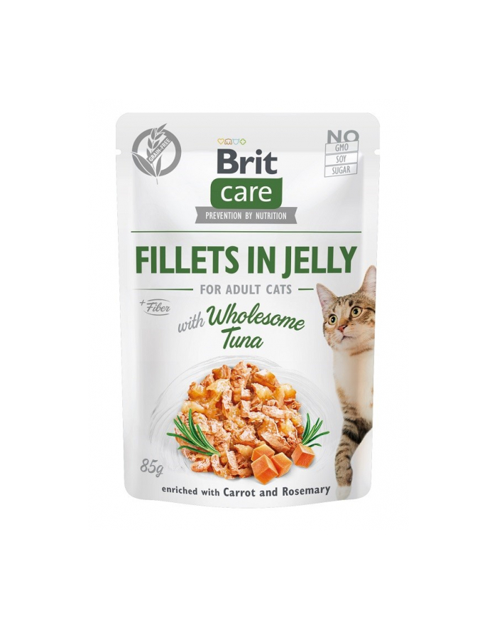 Brit Care Cat Fillets In Jelly Wholesome Tuna 85g główny