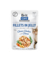 Brit Care Cat Fillets In Jelly Choice Chicken'Cheese 85g - nr 1