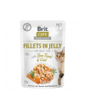 Brit Care Cat Fillets In Jelly Fine Trout'Cod 85g - nr 1