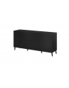 cama meble Komoda NOVA 155x40x72 czarny mat - nr 1