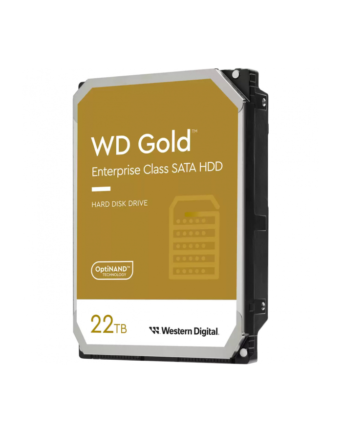 western digital WD Gold Enterprise Class 22TB SATA 6Gb/s HDD 3.5inch internal 7200Rpm 512MB Cache 24x7 Bulk główny