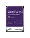 western digital WD Purple Pro 22TB SATA 6Gb/s HDD 3.5inch internal 7200Rpm 512MB Cache 24x7 Bulk - nr 7