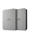 LACIE Mobile Drive HDD USB-C 2TB 2.5inch Moon Silver with USB-C cable - nr 1