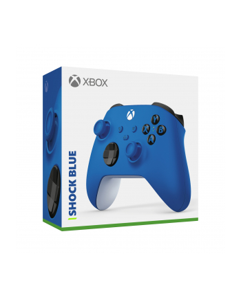 microsoft Xbox Kontroler Bezprzewodowy Shock Blue