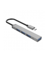 ORICO HUB USB-C 4XUSB-A 31 GEN1  5GBPS  ALU - nr 1