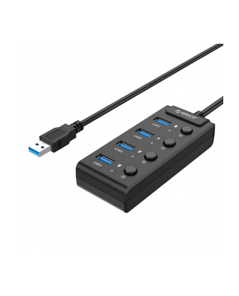 ORICO HUB USB-A 4X USB-A  AKTYWNY  Z WYŁĄCZNIKAMI